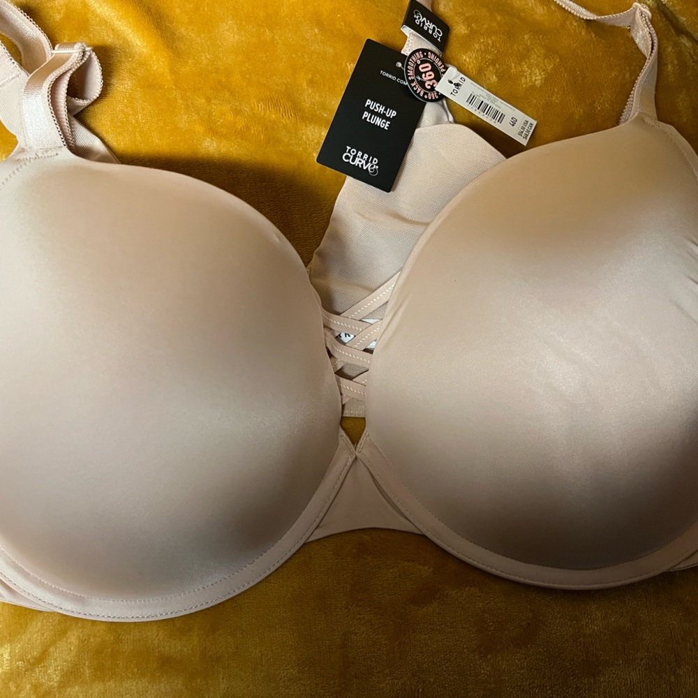 Torrid Push-up Plunge Bra